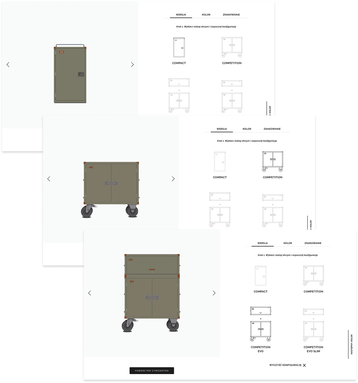 Konfigurator TACKROOM skrzynia compact