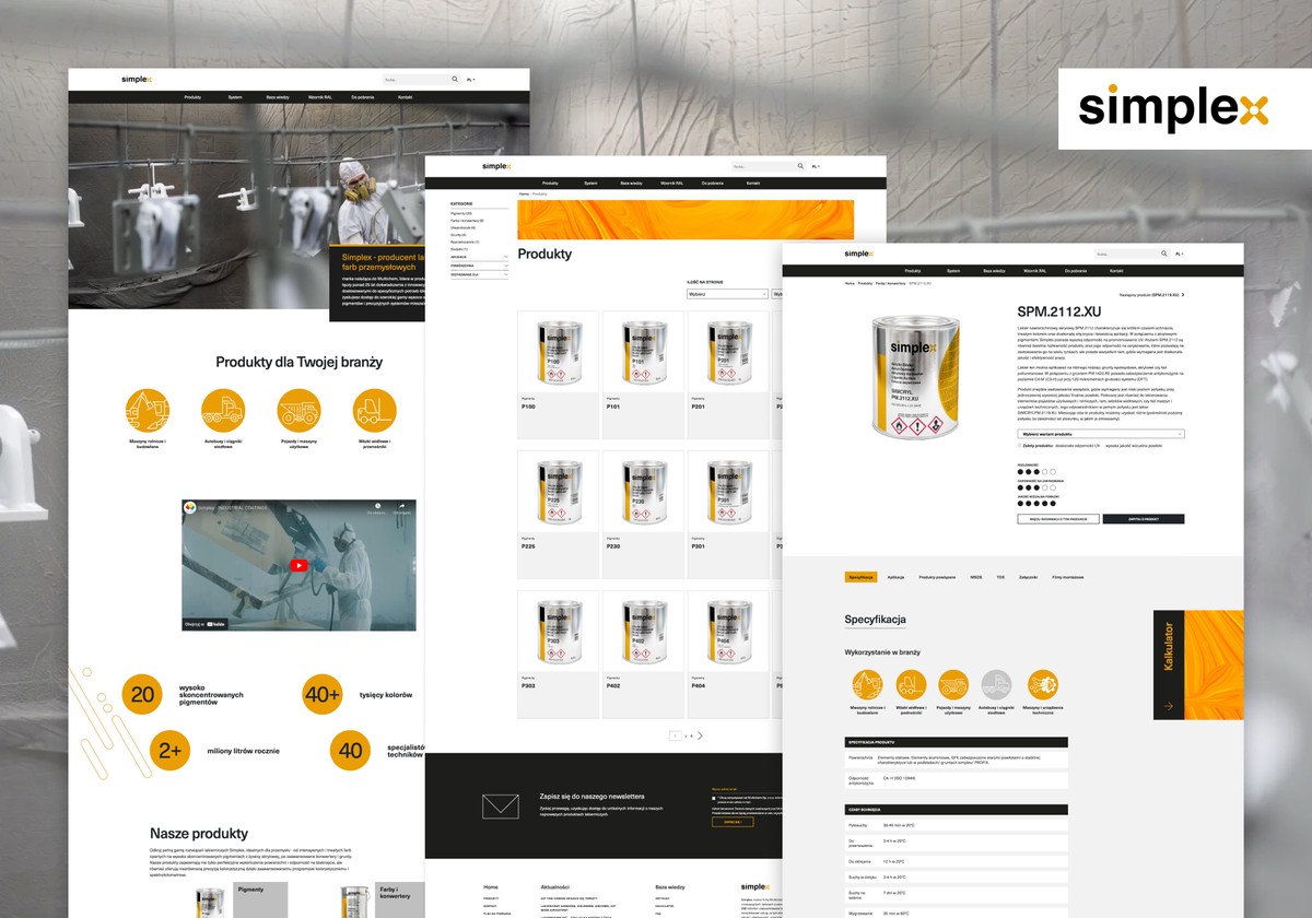 Simplex - Dedicated Product Website Integrated with PIM System | Jelly ...
