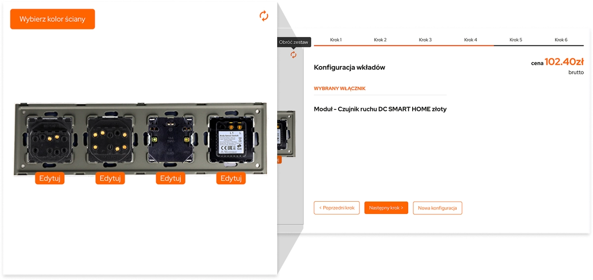 Konfigurator DC Smart Home ustawienia