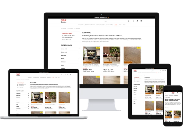 TOP Boden - widok responsywny