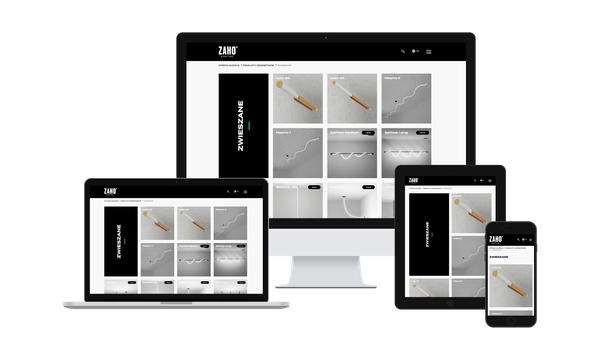 Zaho lighting responsywność listy produktów
