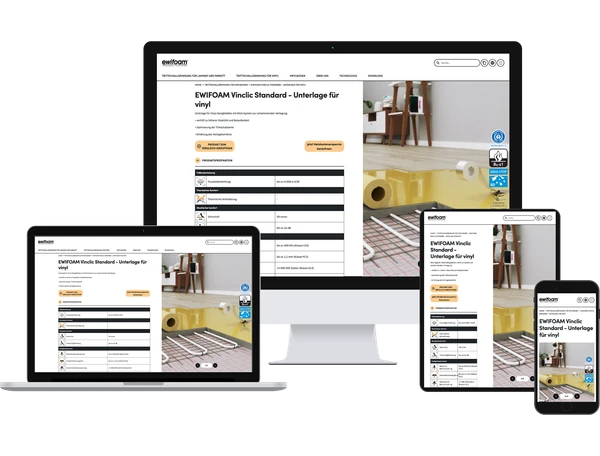 Ewifoam - responsywny produkt