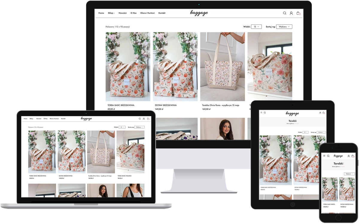 Baggage responsive products
