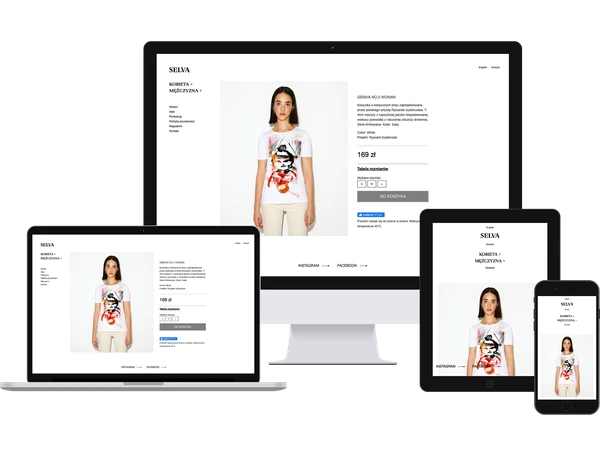 Selvastore.com - produkt responsywny
